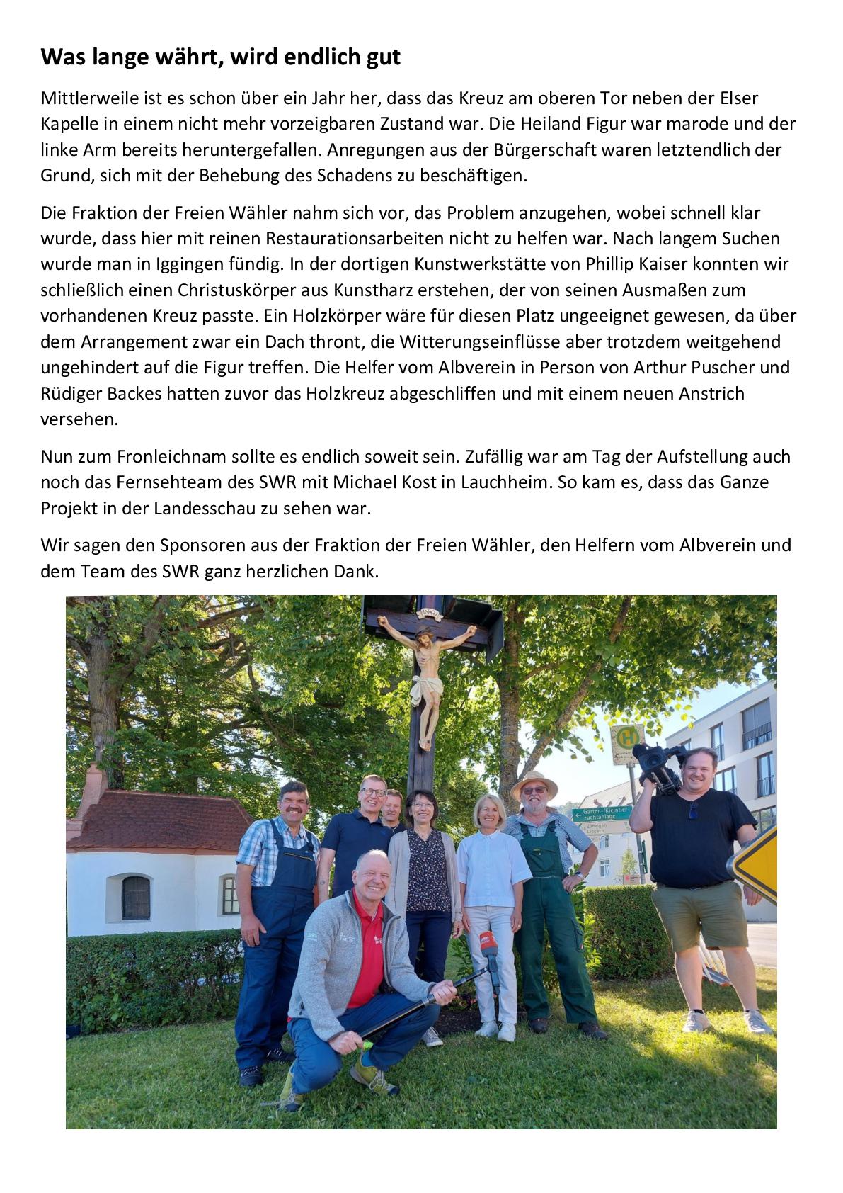08 Kreuz am oberen Tor Bericht für Stadtanzeiger 001