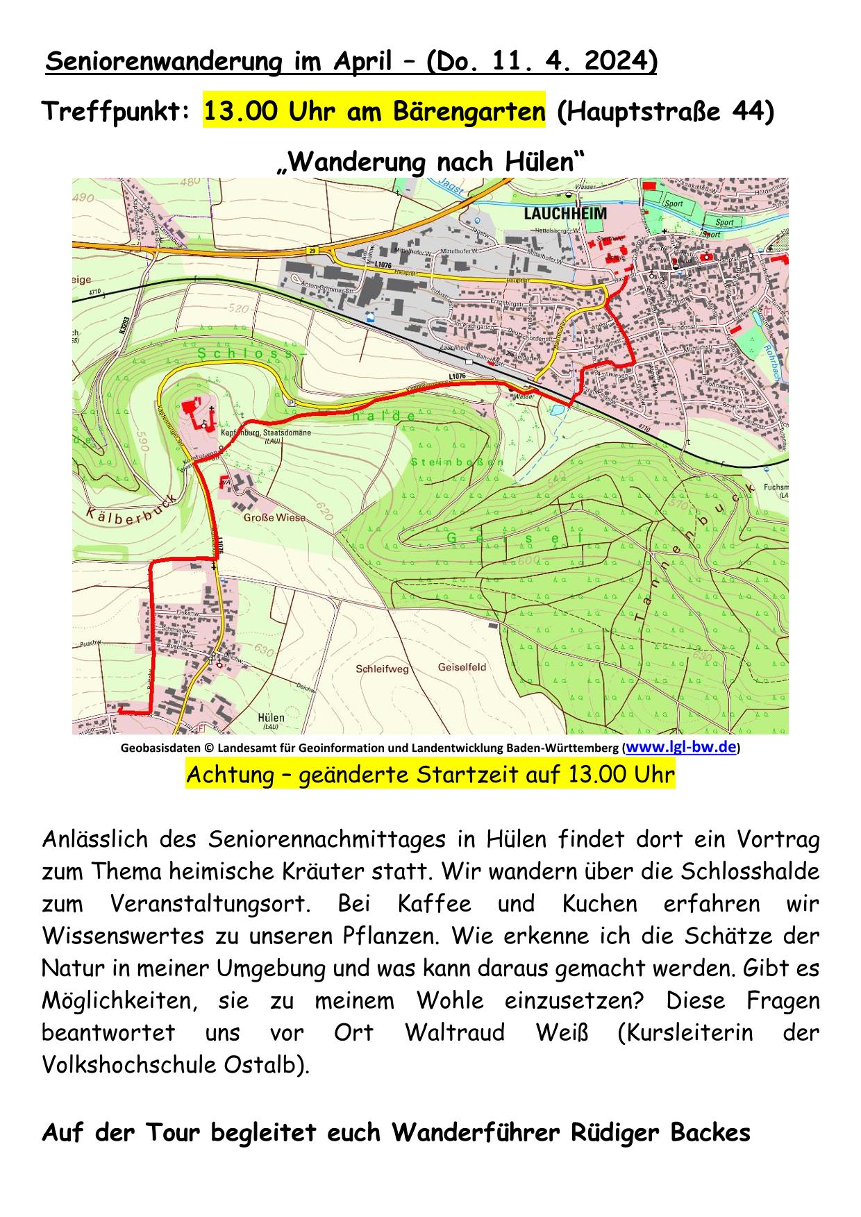 04 Wanderung nach Hülen zum Vortrag über heimische Kräuter 1