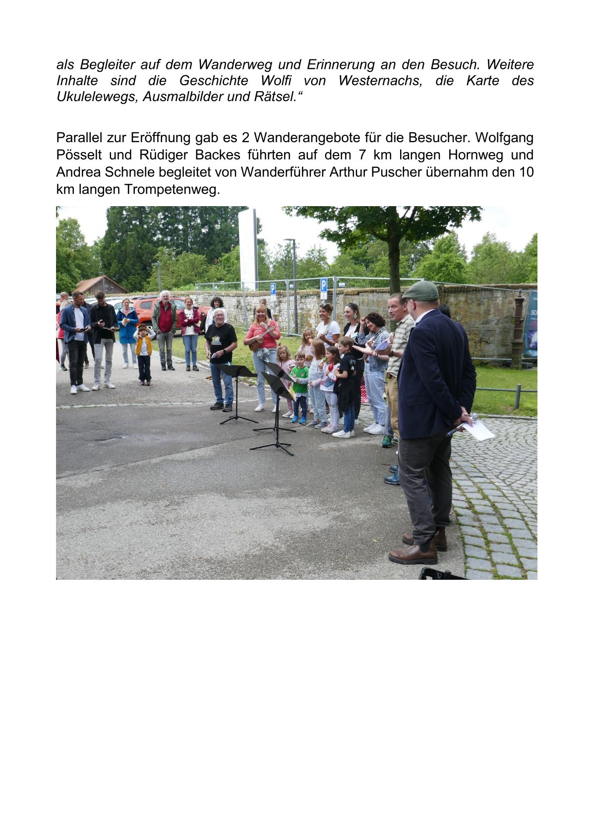 Ukuleleweg Eröffnung 2