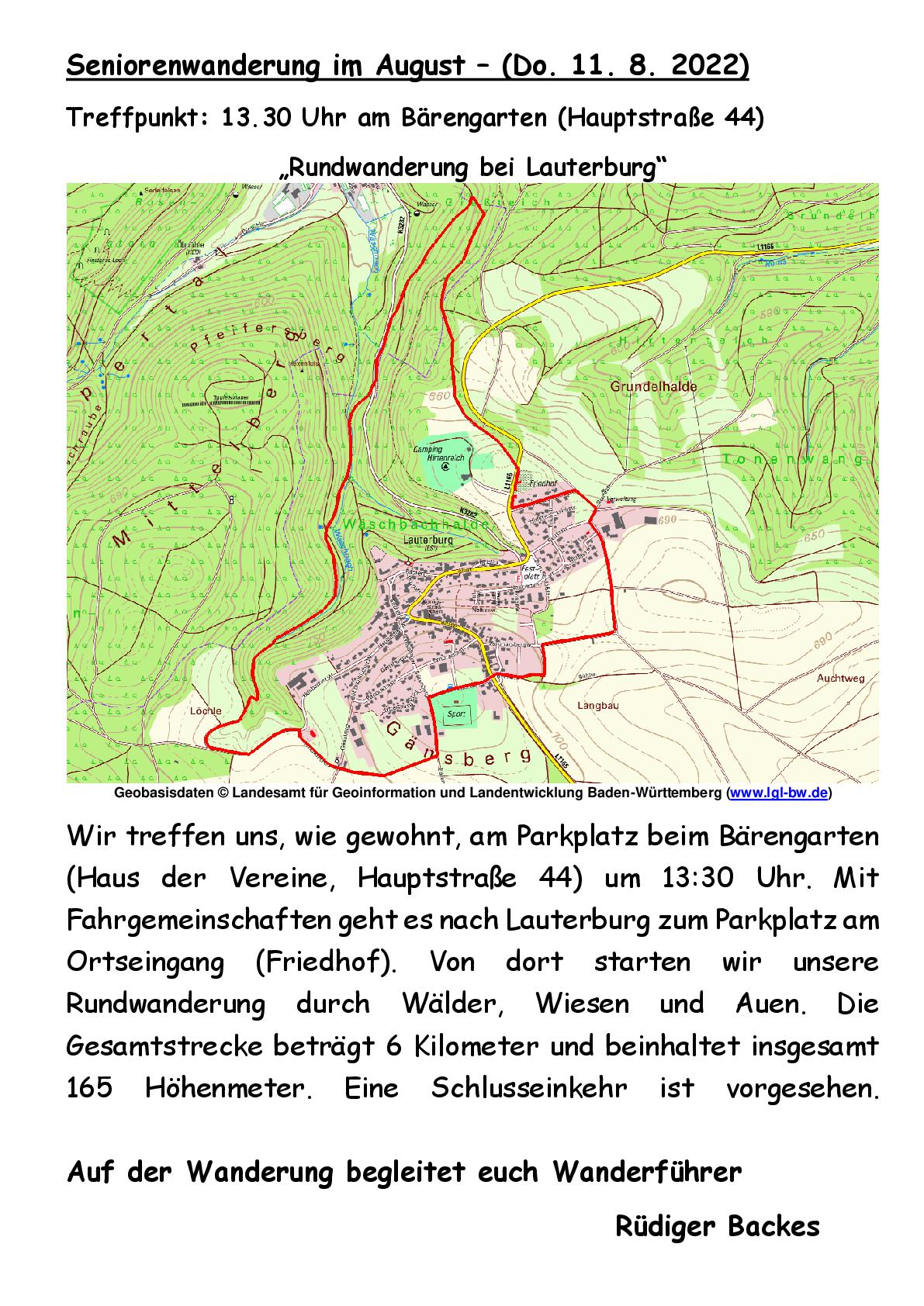 08 Rundwanderung bei Lauterburg 6 km 001